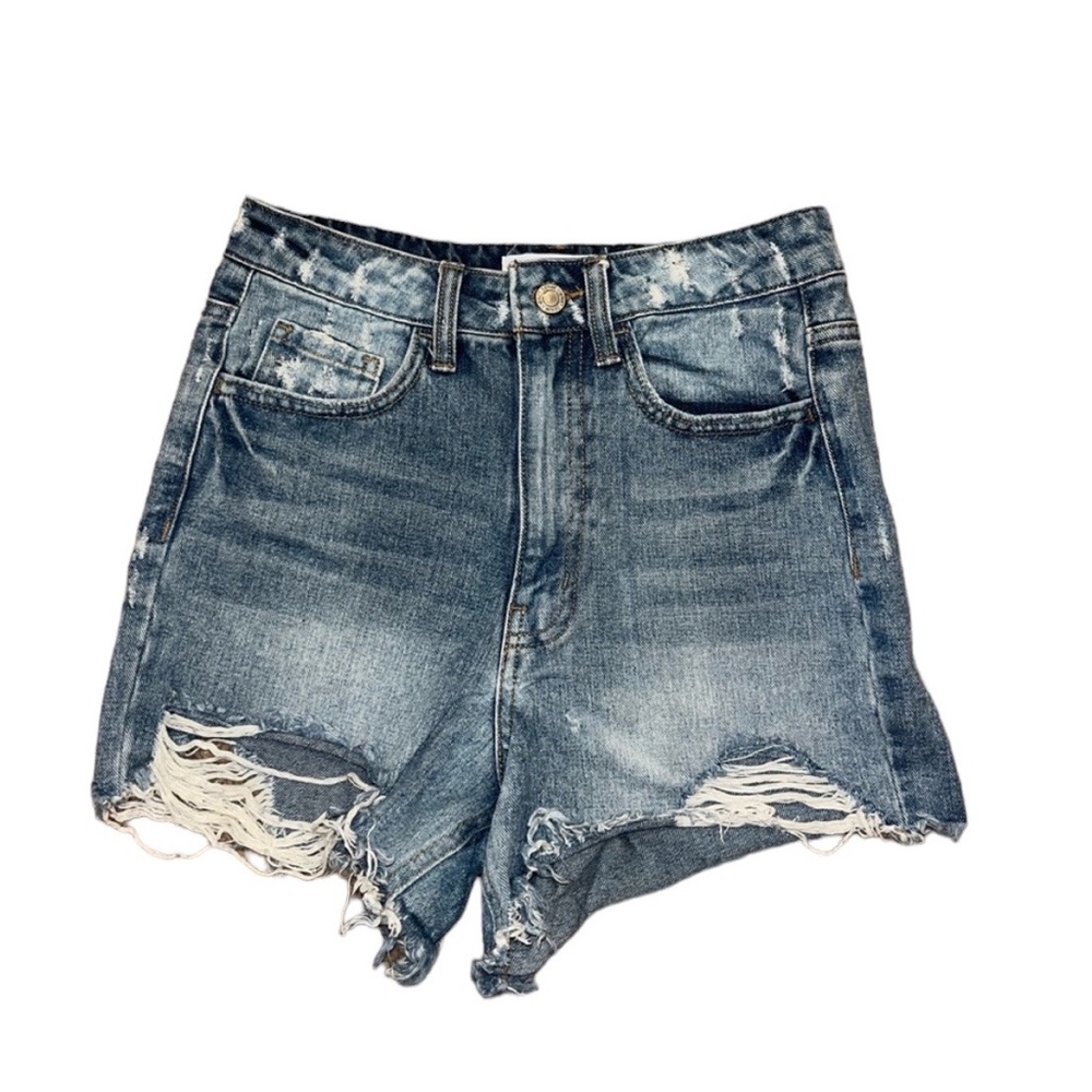 Vestique High waisted denim shorts